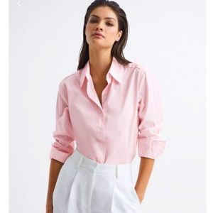 NWT Reiss Jenny cotton button up shirt